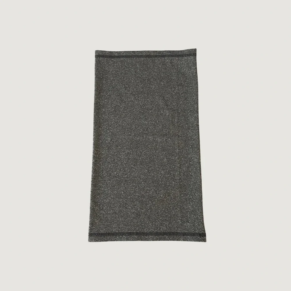 Gray Heathered Performance Neck Gaiter Breathable Face Mask Scarf Accessory